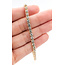 Bracelet Tennis 3.35ctw Round Diamonds 14ky 3.5mm 6.5" 10.19g 126060041