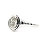 Ring Engagement Solitaire .75ct Oval Lab Grown Diamond 14kw 1.7mm Sz7 1.9g 126070012