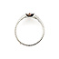 Ring Engagement Solitaire .75ct Oval Lab Grown Diamond 14kw 1.7mm Sz7 1.9g 126070012