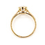 Ring Engagement 1.25ctw Round Brilliant Cut Lab Grown Diamonds 14ky 2mm Sz7 2.17g 126070016