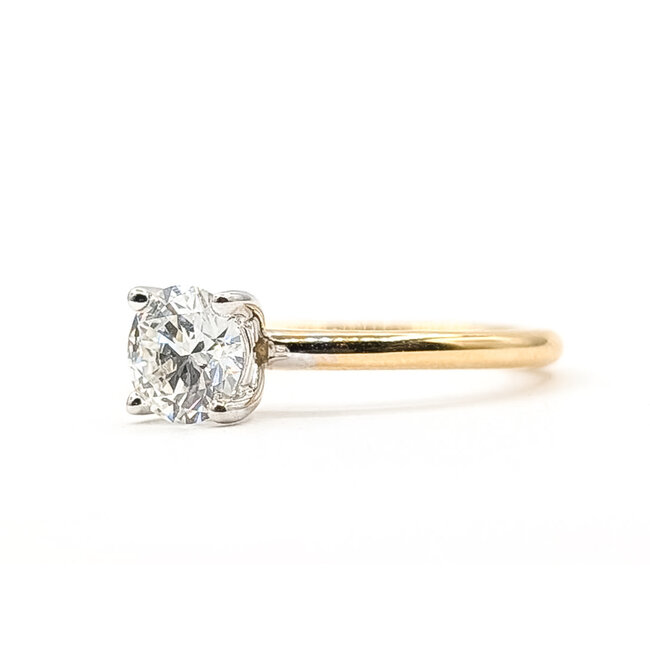 Ring Semi .50ctw Round Lab Grown Diamonds 18kw 1.7mm Sz3 2.38g 126070031