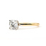 Ring Semi .50ctw Round Lab Grown Diamonds 18kw 1.7mm Sz3 2.38g 126070031