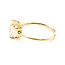 Ring Engagement 3-Stone 2ctw Emerald Lab Grown Diamonds 14ky 1.6mm Sz7 2.28g 126070023