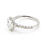 Ring Engagement Halo 1.50ct Round Brilliant Cut Lab Grown Diamond .50ctw Lab Grown Diamonds 14kw 2mm Sz7 3.69g 126070009