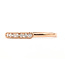 Ring 7-Stone Milgrain 0.08ctw Round Diamonds 14kr 1.4mm Sz7 1.05g 126070040