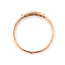 Ring 7-Stone Milgrain 0.08ctw Round Diamonds 14kr 1.4mm Sz7 1.05g 126070040