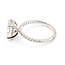 Ring Engagement Hidden Halo 2.6ct Oval Lab Grown Diamond .10ctw Lab Grown Diamonds 14kw 1.7mm Sz7 3.29g 126070053
