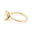 Ring Engagement Hidden Halo 2ct Radiant Lab Grown Diamond .25ctw Lab Grown Diamonds 14ky 1.6mm Sz7 2.73g 126070054