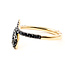 Ring Snake .50ctw Round Diamonds 14ky 2.1mm Sz7 2.9g 126070044