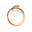 Ring Snake .50ctw Round Diamonds 14ky 2.1mm Sz7 2.9g 126070044