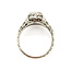 Ring Engagement Filigree .35ct Old European Diamond 18kw 10mm Sz6.25 2.91g 226060014