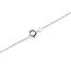 Necklace Halo .06ctw Round Diamonds .70ct Red Ruby 10kw 9x7mm 18" 1.01g 126070064