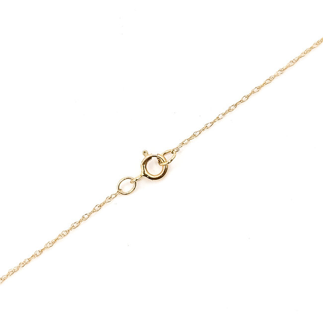 Pendant Cross W/Chain .50ctw Round Lab Grown Diamonds 14ky 1.25x.9" 2.54g 126070062