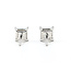 Earrings Stud 1.75ctw Princess Cut Lab Grown Diamonds 14kw 5.3mm 1.32g 126070063