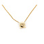 Necklace Solitaire 1ct Round Brilliant Cut Lab Grown Diamond 14ky 6.5mm 18" 2.75g 126070073