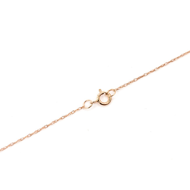 Pendant Drop 1.00ctw Cushion & Round Lab Grown Diamonds 14kr 11x5.5mm 18" 1.12g 126070072