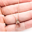 Pendant Drop 1.00ctw Cushion & Round Lab Grown Diamonds 14kr 11x5.5mm 18" 1.12g 126070072