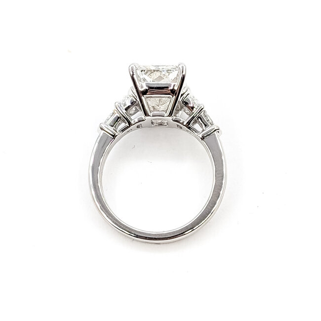 Ring Engagement 5ct Radiant Lab Grown Diamond .85ctw Lab Grown Diamonds 14kw 2.3mm Sz7 6.58g 126070057