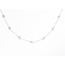 Necklace By-The-Yard 3ctw Round Lab Grown Diamond 14kw 5mm 18" 5.18g 126070060