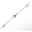 Necklace By-The-Yard 3ctw Round Lab Grown Diamond 14kw 5mm 18" 5.18g 126070060