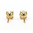 Earrings Stud 1.0ctw Round Lab Grown Diamond 14ky 5mm .96g 126070061