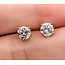 Earrings Stud 1.0ctw Round Lab Grown Diamond 14ky 5mm .96g 126070061