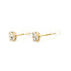 Earrings Stud 1.0ctw Round Lab Grown Diamond 14ky 5mm .96g 126070061