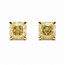 Earrings Stud 2ctw Cushion Lab Grown Diamonds 14ky 6x6mm 1.67g 126070075