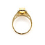 Ring Halo Milgrain .26ctw Round Diamonds 1.25ct White Opal 14ky 2.2mm Sz7 3.3g 126070052