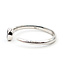 Ring Solitaire Open Design 0.25 London Blue Topaz 10kw 2.2mm Sz7 2.02g 126070034