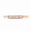 Ring 7-Stone Milgrain 0.08ctw Round Diamonds 14kr 1.4mm Sz7 1.05g 126070040