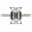 Ring Engagement 1.75ct Emerald Cut Lab Grown Diamond .25ctw Near Colorless Lab Grown Diamonds 14ky 1.75mm Sz7 2.75g 126070018