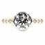 Ring Engagement 1.25ctw Round Brilliant Cut Lab Grown Diamonds 14ky 2mm Sz7 2.17g 126070016