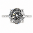 Ring Engagement Hidden Halo 4ct Round Lab Grown Diamond .33ctw Lab Grown Diamonds 14kw 1.75mm Sz7 3.56g 126070007