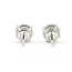 Earrings Stud 4ctw Round Lab Grown Diamond 14kw 10mm 2.6g 126070077