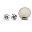 Earrings Stud 4ctw Round Lab Grown Diamond 14kw 10mm 2.6g 126070077