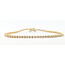 Bracelet Tennis 1.5ctw Round Diamond 14ky 5.25g 126070082