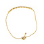Bracelet Bolo 1ctw Round Diamond 10ky 5mm 6.5-7.5" 3.88g 126070083