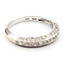 Ring Bridal Milgrain .46ctw Round Diamonds 18kw 3.65mm Sz6.5 2.56g 126060051
