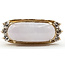 Ring East/West .15ctw Round Diamonds 2ct Lavander Jade 18ky 7.8mm Sz6.25 3g 126060038
