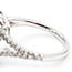Ring Engagement Halo 7ct Elongated Cushion Lab Grown Diamond .50ctw Lab Grown Diamonds 14kw 1.9mm Sz7 6.37g 126070103
