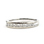 Ring Bridal .58ctw Princess Diamonds 10kw 3.6mm Sz7 2.51g 126060034