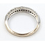 Ring Bridal Milgrain .46ctw Round Diamonds 18kw 3.65mm Sz6.5 2.56g 126060051