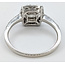 Ring Engagement Open Halo .58ct Radiant Slightly Yellow Diamond .17ctw Near Colorless Diamonds 14kw 1.5mm Sz6.5 2.21g 126060055