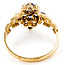 Ring Waterfall 1.00ctw Violet Tanzanite 10ky 3.5mm Sz9.75 3.14g 126070086