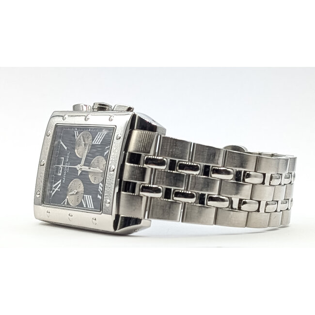 Watch Raymond Weil Tango 4881 36x34mm Stainless Steel 8" Box & Manual 125126006