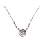 Necklace Station .33ctw Round Diamonds 14kw 2.5mm 16" 2.55g 126060050