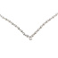Necklace Tennis 12ctw Pear Lab Grown Diamonds 10kw 2.6mm 16" 12.71g 126070099