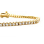 Bracelet Tennis 2ctw Round Diamonds 14ky 2.1mm 6.75" 8.12g 126070089