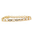 Bracelet Tennis 13ctw Emerald Lab Grown Diamonds 14ky 5.1mm 7" 14.03g 126070095